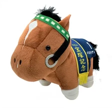 SK Japan Thoroughbred Collection Plush Toy Mejiro Ryan 15cm New