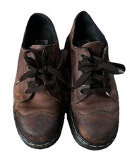 Doc Martens Mens Y2K Vintage Oxford Shoes Brown Chunky Leather 8651 Sz 6 England