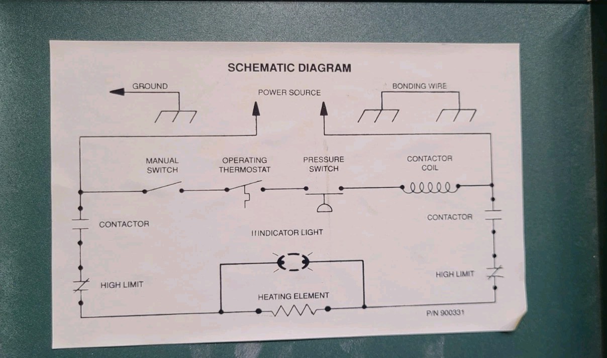 Raypak Spa-Pak Electric Pool & Spa Heater ELS 552-2 Removed From Working Hot Tub