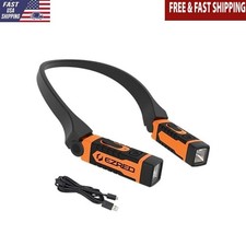 Rechargeable Neck Light Hands-Free LED Tough Work Durable Adjustable Modes New