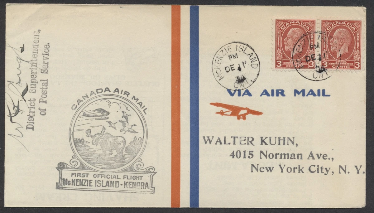 Aviation Canadian Stamp Covers for sale | eBay