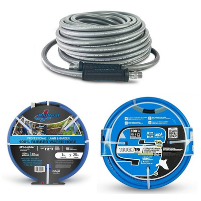 #ad Pressure Washer Hose Lot – BluSeal amp; ToughTek Rubber Hoses 4000 PSI Heavy D $99.00