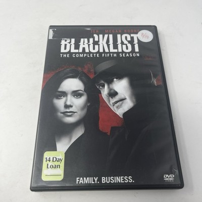 The Blacklist: Season 5 Complete Fifth (DVD, 2018, 5-Disc Set) Five