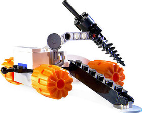 Genuine LEGO Mars Mission MX-21 MOBILE MINING Set 7648 Comp. w/ Minifigs *USED*