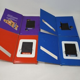 Lot Of 16 Intellivision Games With Boxes (Some Have Manuals & Overlays)