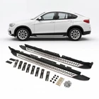 Running Boards Side Steps Aluminum Fit for BMW X4 F26 2014-2018