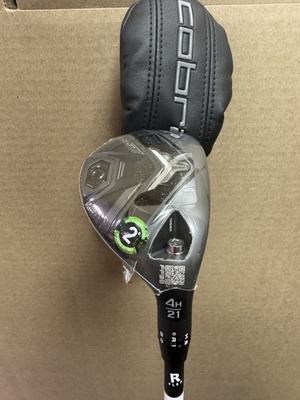 #ad NEW Cobra DS ADAPT 4 Hybrid 21° KBS Players Graphite Hybrid 75g Regular Flex RH $219.00