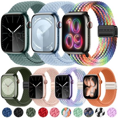 Magnetic Band Nylon Strap For Apple Watch Series 11 10 9 8 7 6 SE Ultra 38-49mm