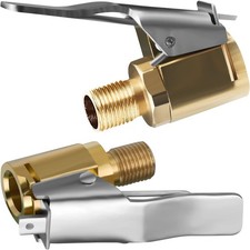 Autoventil Hebelstecker Air Chuck, 2 St&uuml;ck 8mm Messing Reifenf&uuml;llnippel