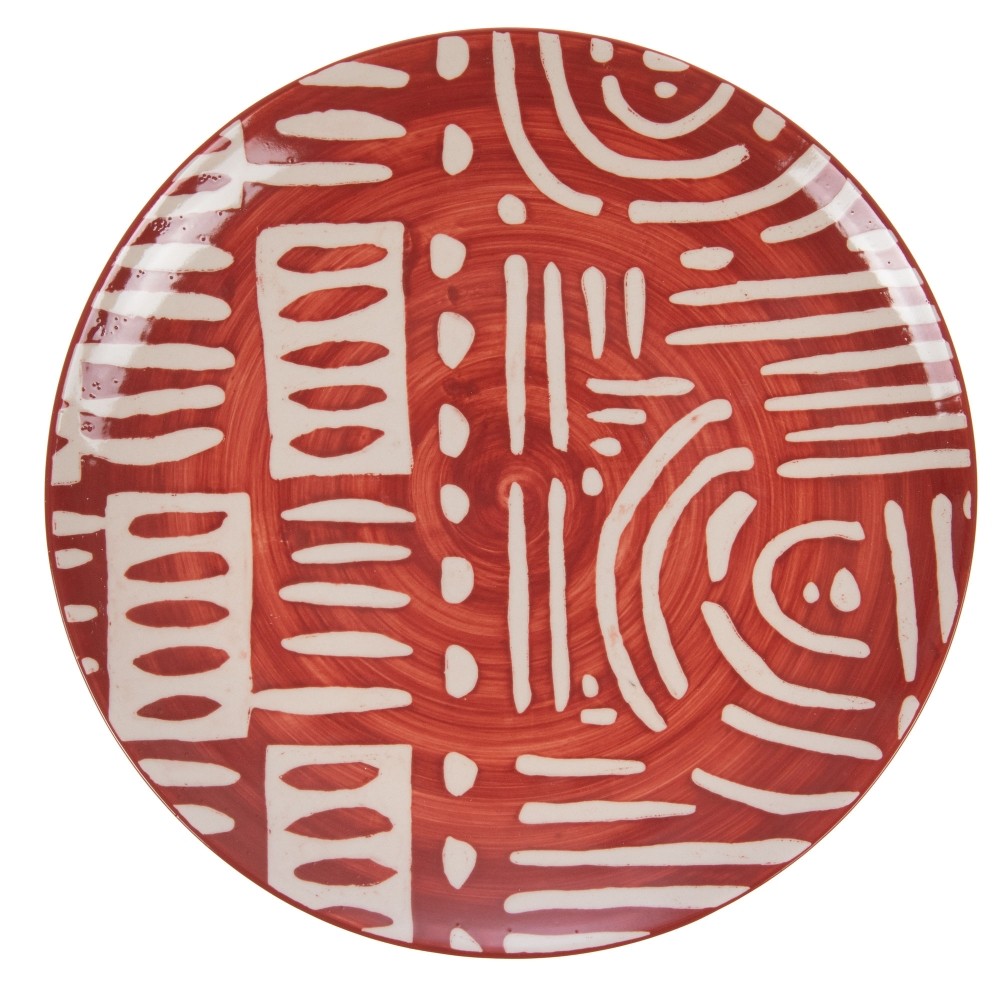 Assiette plate Amadeus Abel en grès de 26 cm pour sublimer vos repas quotidiens