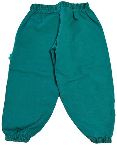 Vintage Buster braun 3T Kleinkind Hose verstärktes Knie grün Moto Jogginghose USA - Bild 2 von 7