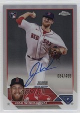 2023 Topps Chrome Update Refractor 84/499 Josh Winckowski #RA-JWI Auto 13c1
