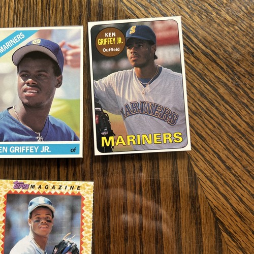 Lotto 6 carte da baseball Ken Griffey Jr rivista - Foto 5 di 14