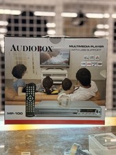 AudioBox MP-100 DVD CD Multimedia Player USB Remote