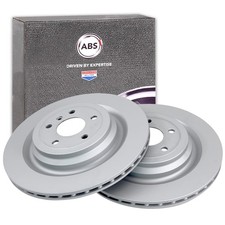 2x A.B.S. BREMSSCHEIBEN 345mm HINTEN passend für MERCEDES-BENZ GL-KLASSE GLE