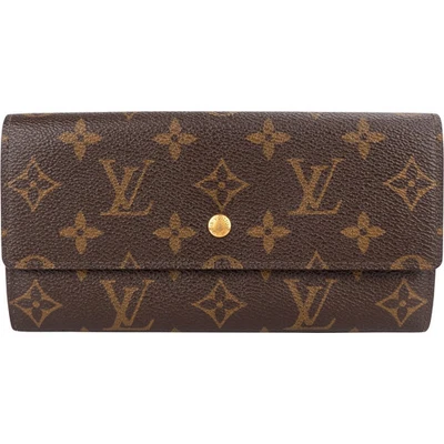Louis Vuitton Monogram Canvas Sarah Wallet Portemonnaie Geldbörse - Bild 1 von 4