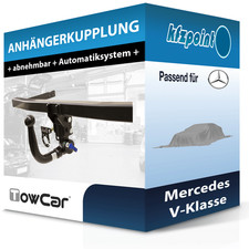 Für Mercedes V-Klasse 03.2024-jetzt TOWCAR Anhängerkupplung abnehmbar neu