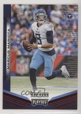 2019 Panini Playoff Red Zone Marcus Mariota #67 0y59