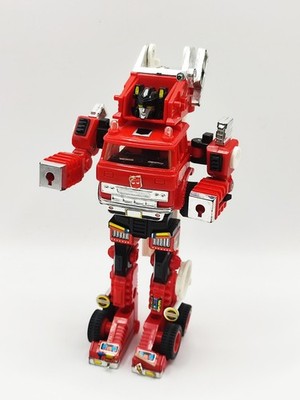 1994 HASBRO G1 TRANSFORMERS - GIG INFERNO UND ANLEITUNG - SELTENE VERSION