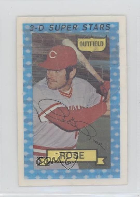 1974 Kellogg's 3-D Super Stars Pete Rose #38 0rd2