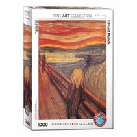 Eurographics Puzzle Der Schrei Von Edvard Munch, 1000 Teile, 68X48 Cm, 6000-4489