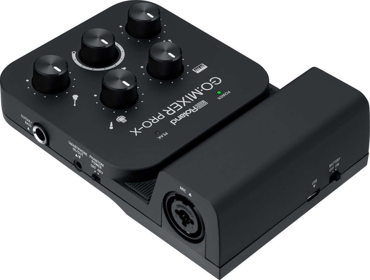 Roland GO:MIXER Pro-X Audio Mixer for Smartphones | eBay