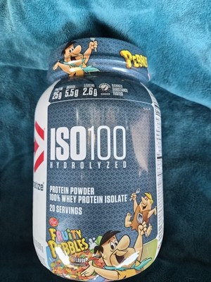 Dymatize ISO100 Hydrolyzed Whey Protein Isolate Fruity Pebbles 21.5oz