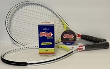 New USTA RedBall Tennis Racquet Rackets Tennis Balls Set of 2