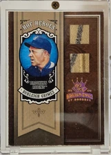 2005 Donruss Diamond Kings #HH-7 Burleigh Grimes HOF Heroes 03/25 Hologram