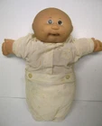 Cabbage Patch Kids Doll No Hair Brown Eyes 14" 1982 Appalachian Art Coleco