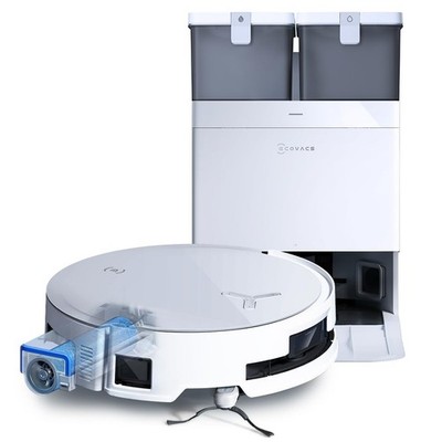 Ecovacs Saugroboter mit Wischfunktion Staubsaugroboter Deebot X8 Omni White EU 