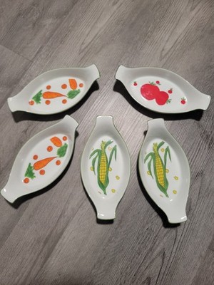 5 Villa Vanilla Palm Beach Vegetable Polka Dot Au gratin Dishes Taste Setter Wow
