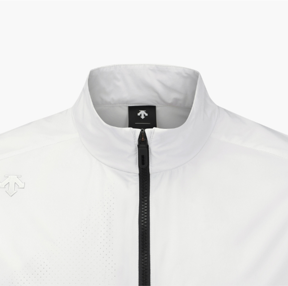 DESCENTE GOLF Men's Single-Layer Airhole Jacket Bright White ASIAN