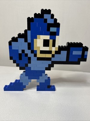 Lego MOC 60 Bricks Custom Stile 8-bit Pixel Art - Mega Man - LEGO