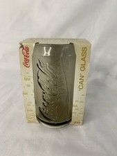 McDonald's Coca Cola Can Shape Glasses Smokey Brown