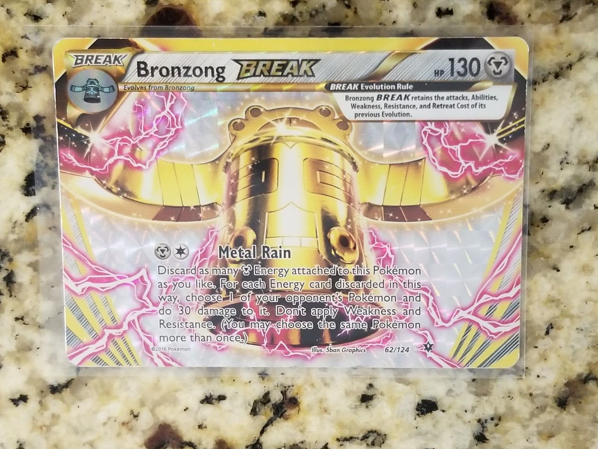 Pokemon Fates Collide Bronzong BREAK #62