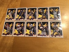 1996 Topps Baseball: “Star Power” Insert Cards, (Tony Gwynn, etc.), 10 cards!!🤩