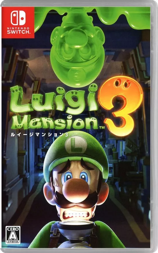 Luigi's Mansion 3 Nintendo Switch Japanese Used Game Cartridge