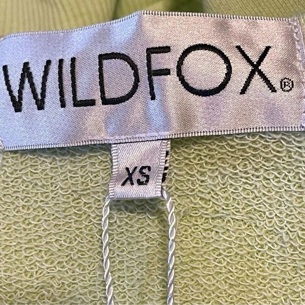 Wildfox Love Life Kingley Full Zip Hoodie Sweatshirt XS for sale