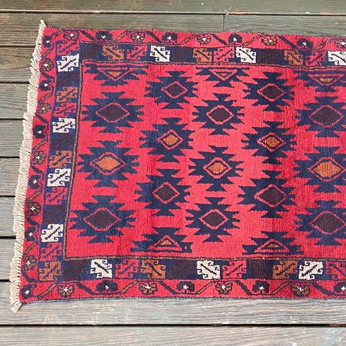 Handmade Afghan Kazakh Oriental Tribal Accent Rug,Modern Design,Natural Dyes,3x6 - Bild 8 von 12