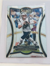 2019 Select Jarrett Stidham Premier Level Rookie Base Patriots #115