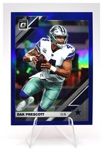2019 Panini Donruss Optic Dak Prescott #27 Blue Prizm /150