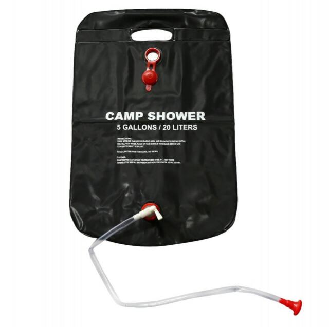 Solar Shower Bag 20l Camping Sun Energy Heated Bathing Hiking Solar Shower Bag 20l Camping Sun Energy Heated Bathing Hiking Travel Outdoor