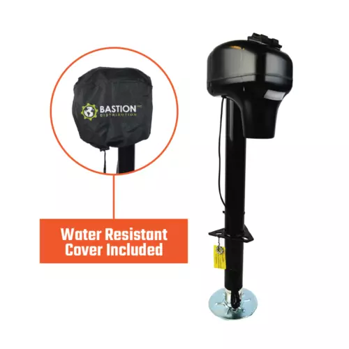 3500lbs Electric Power Tongue Jack for RV Trailer & Camper w/ Waterproof Cover