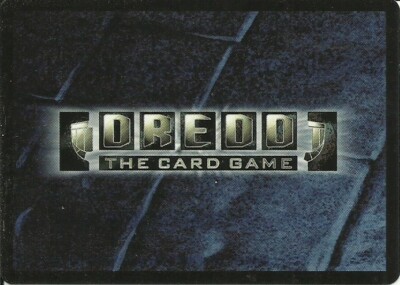 DREDD THE CARD GAME CCG/TCG - SINGLE RARE/PROMO CARDS