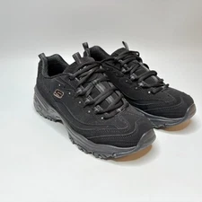 SKECHERS D'Lites Black Comfort Shoes Walking  11949 Womens Size 8.5