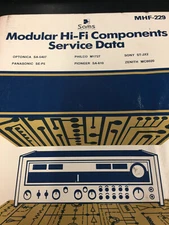 MHF-229 SAMS HI-FI SERVICE MANUAL OPTONICA PHILCO SONY PANASONIC PIONEER    NOS