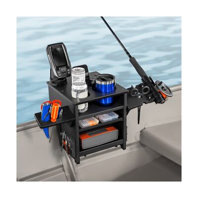 Jon Boat Rod Holder and Storage Organizer John Boat