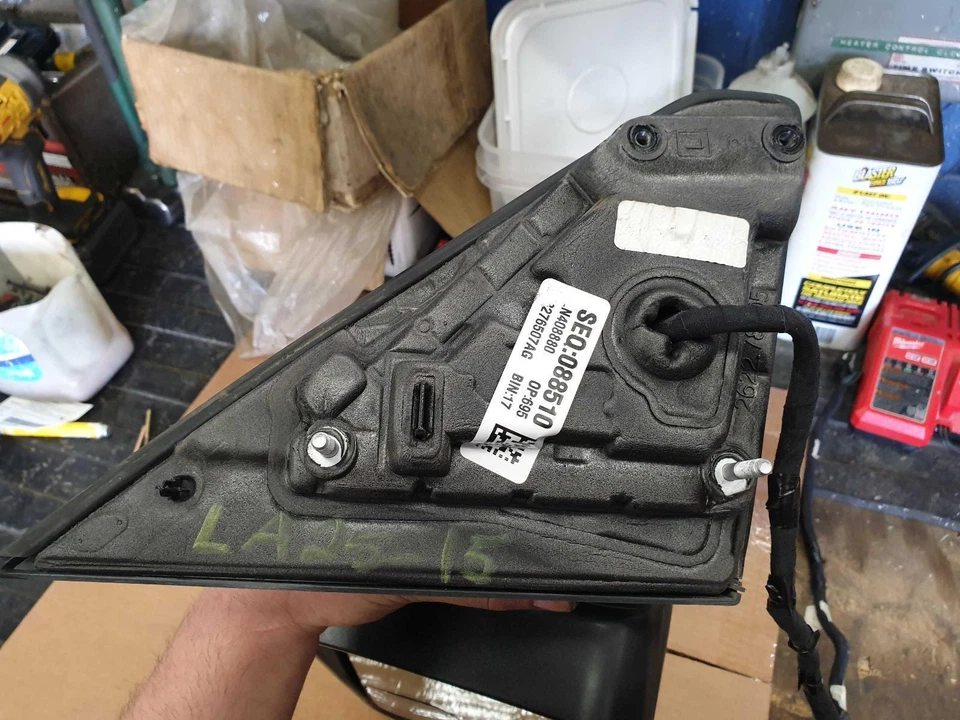 Espejo Puerta Izquierda 20 21 22 23 24 RAM 1500 P/U Nuevo Estilo VERIFICAR OPCIONES Foto 2 de 4