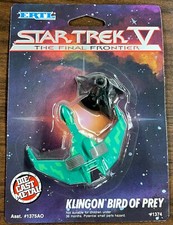 Star Trek V The Final Frontier Klingon Bird Of Prey Metal Die-Cast 1374-7HAO